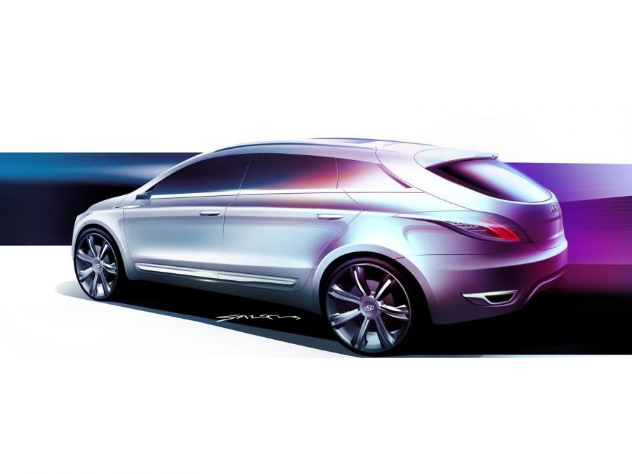  Hyundai HED-2 Genus Concept 2006 года  (фото 45 из 56)